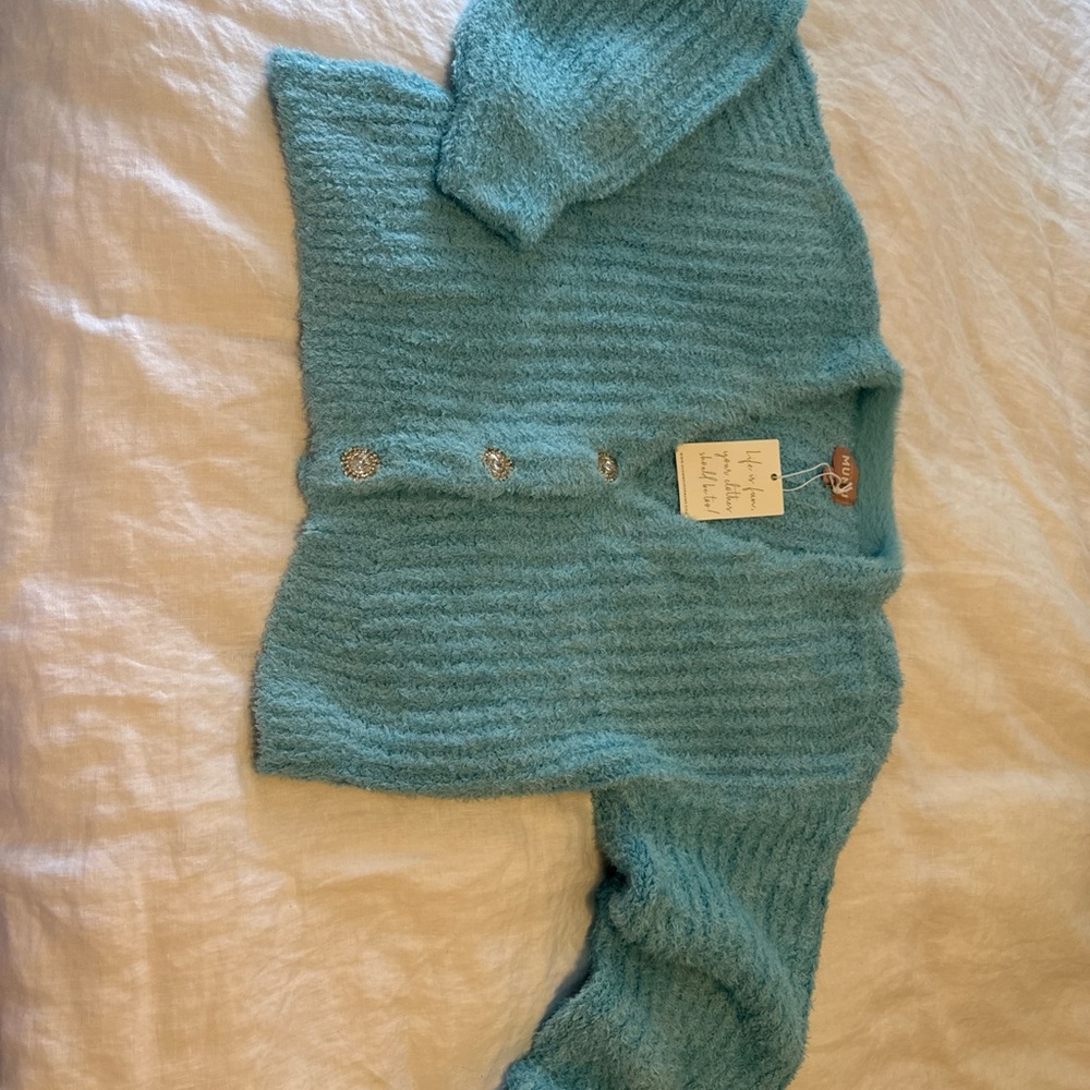 Show me your Mumu Cozy Blue Knit Cardigan